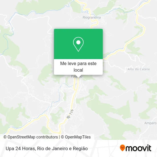 Upa 24 Horas mapa