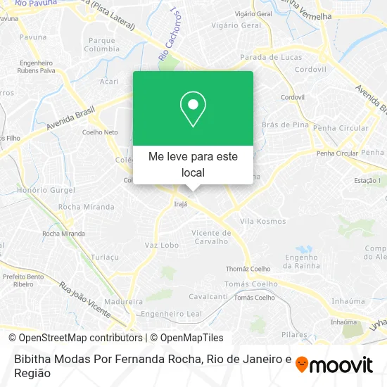 Bibitha Modas Por Fernanda Rocha mapa