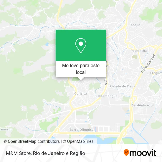 M&M Store mapa