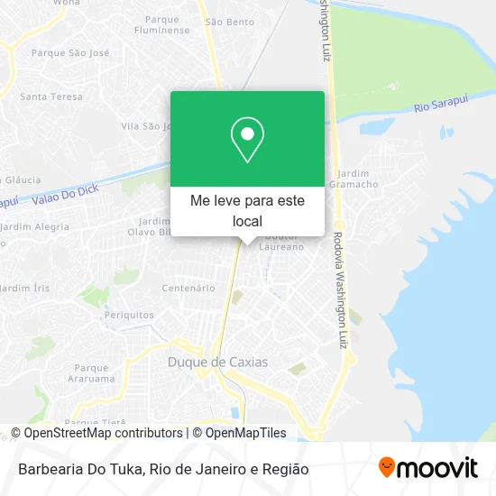Barbearia Do Tuka mapa