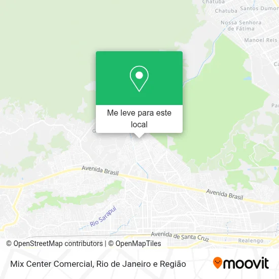 Mix Center Comercial mapa
