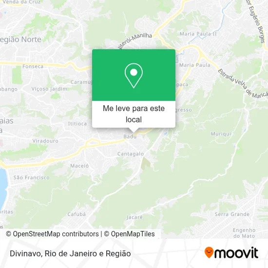 Divinavo mapa