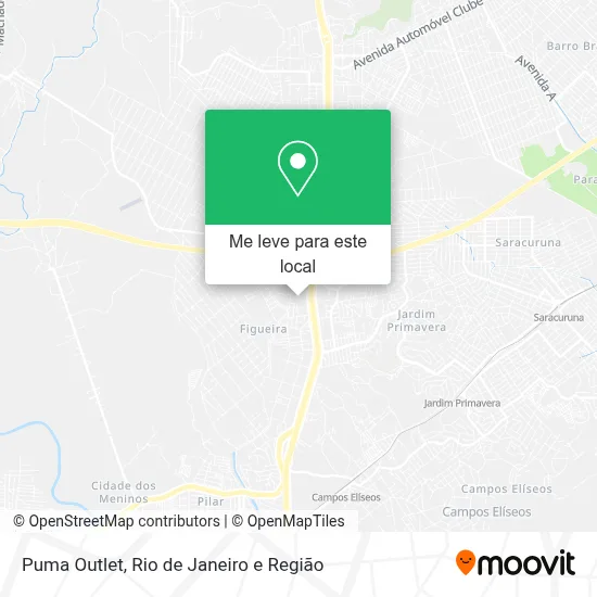 Puma Outlet mapa