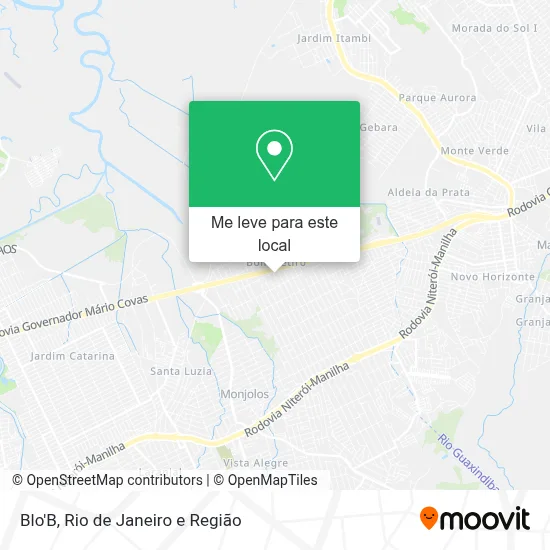 Blo'B mapa