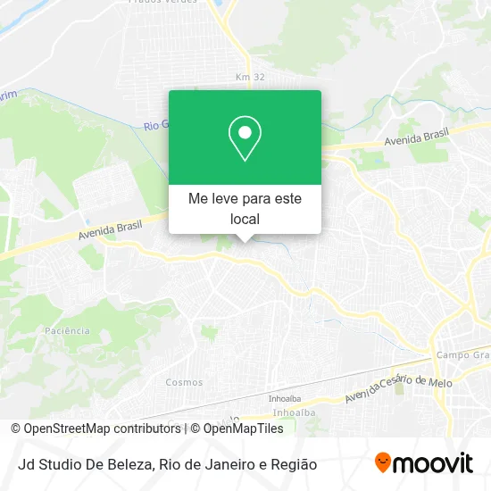 Jd Studio De Beleza mapa