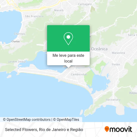 Selected Flowers mapa