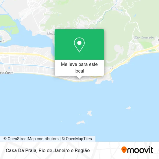 Casa Da Praia mapa
