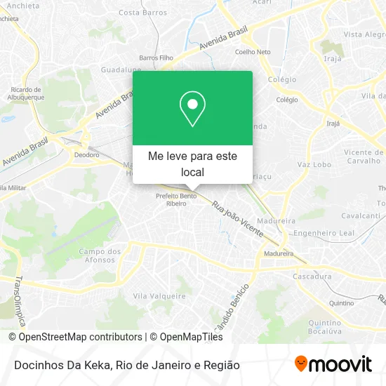 Docinhos Da Keka mapa
