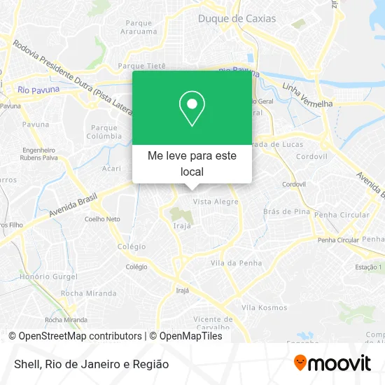 Shell mapa