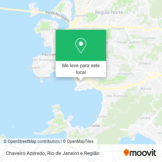 Chaveiro Azeredo mapa