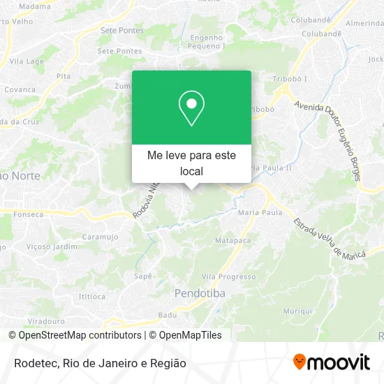 Rodetec mapa