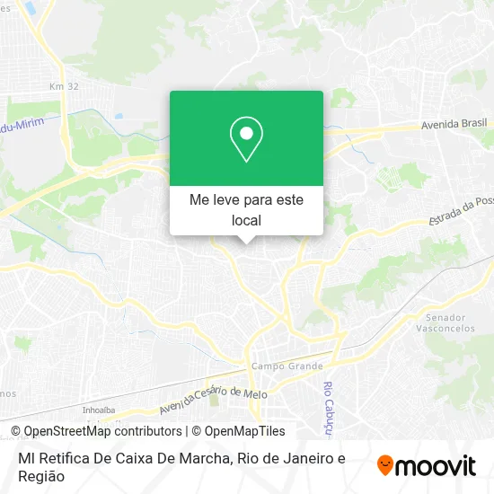Ml Retifica De Caixa De Marcha mapa