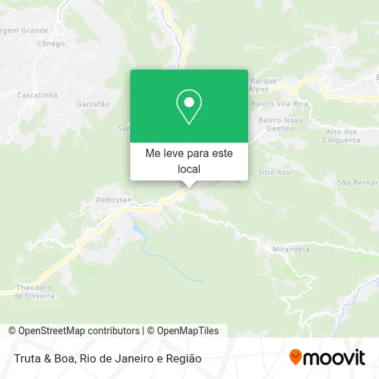 Truta & Boa mapa