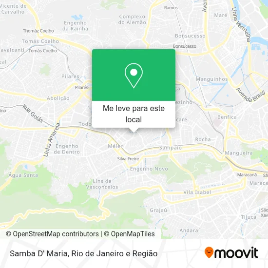 Samba D' Maria mapa