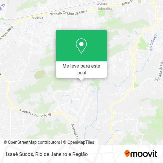 Issaê Sucos mapa