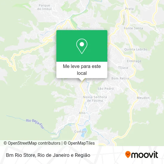 Bm Rio Store mapa