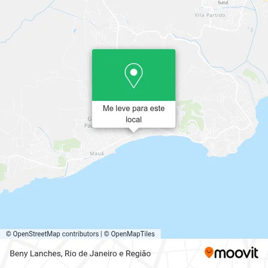 Beny Lanches mapa