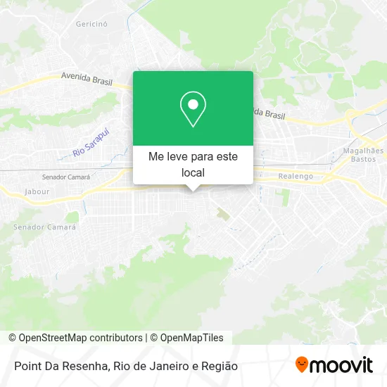 Point Da Resenha mapa