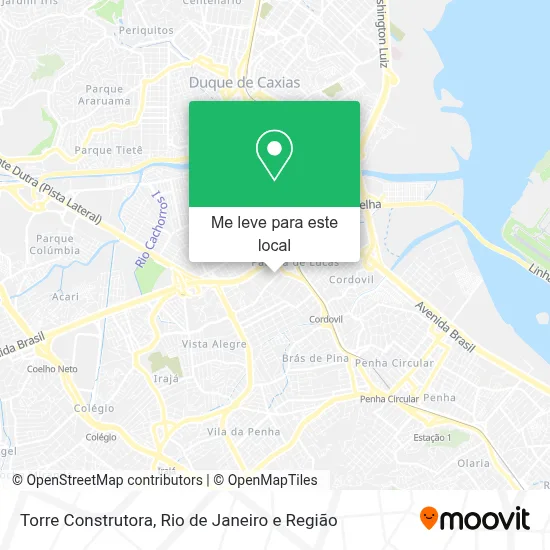 Torre Construtora mapa
