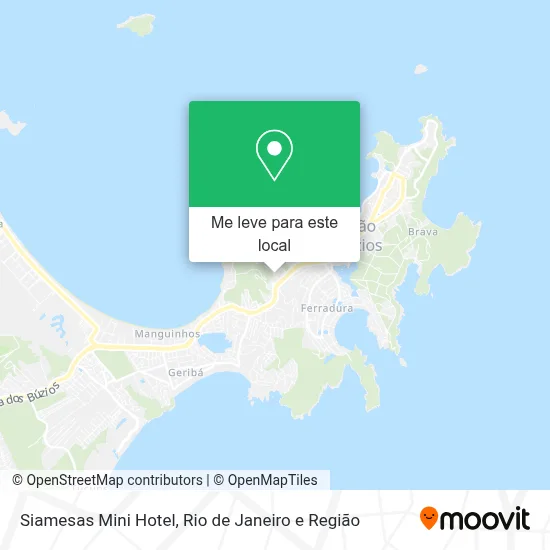 Siamesas Mini Hotel mapa