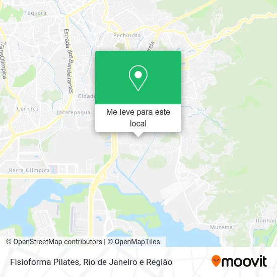 Fisioforma Pilates mapa