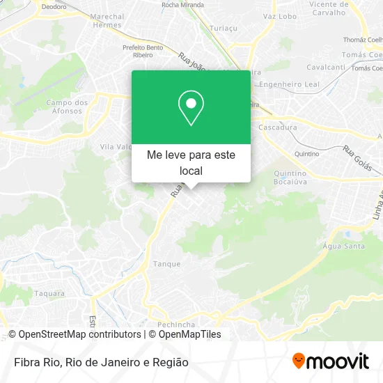 Fibra Rio mapa