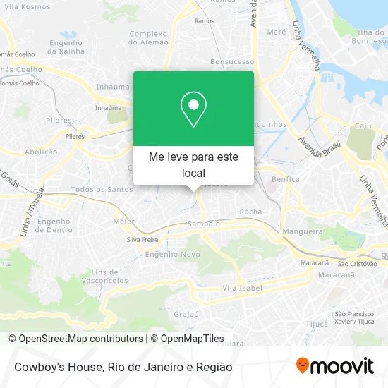 Cowboy's House mapa