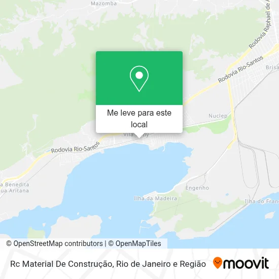 Rc Material De Construção mapa
