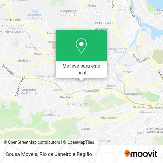 Sousa Moveis mapa