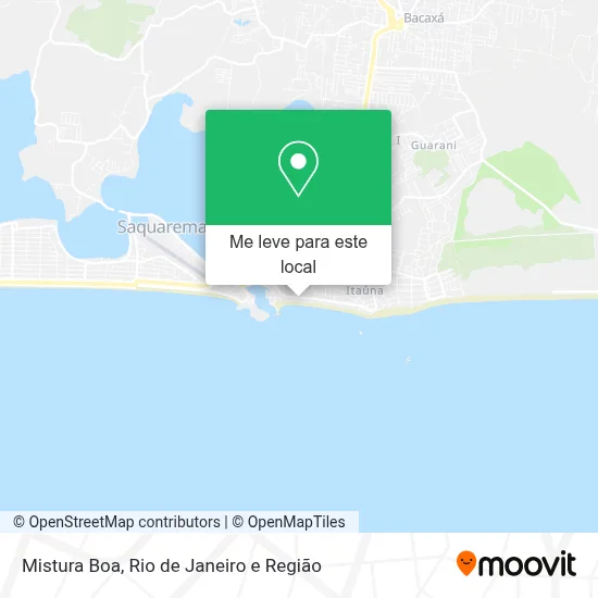 Mistura Boa mapa