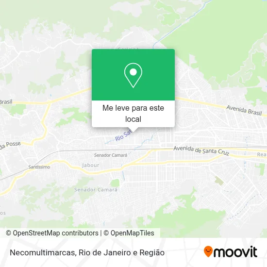Necomultimarcas mapa