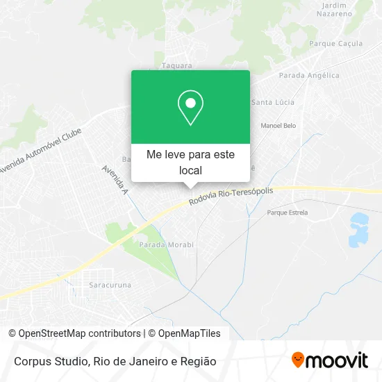 Corpus Studio mapa