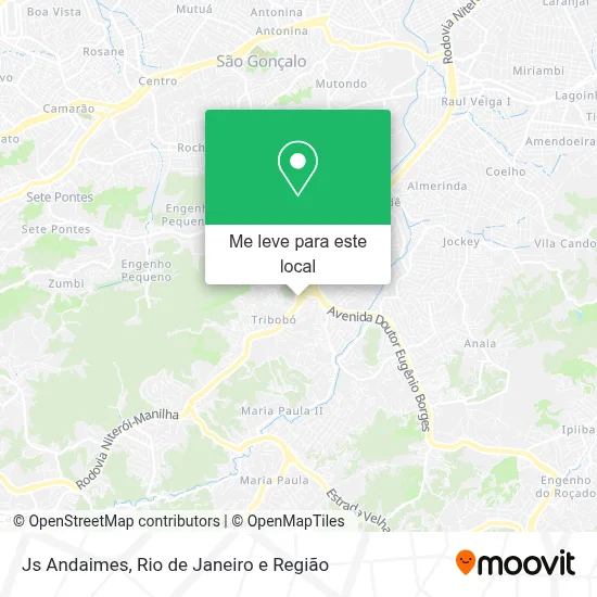 Js Andaimes mapa