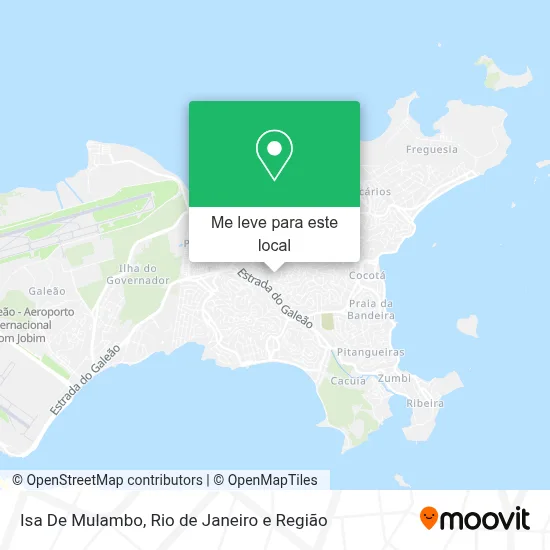 Isa De Mulambo mapa