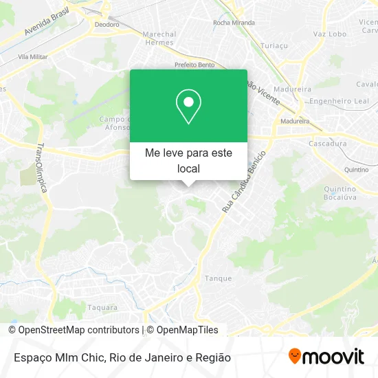 Espaço Mlm Chic mapa