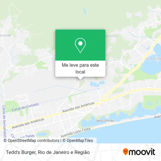 Tedd's Burger mapa