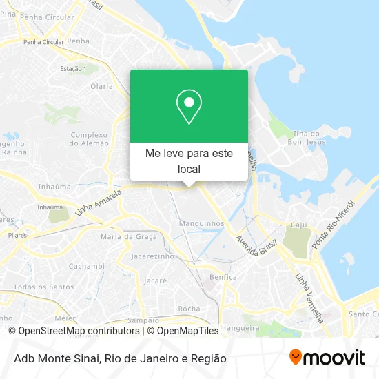 Adb Monte Sinai mapa