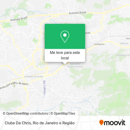 Clube Da Chris mapa