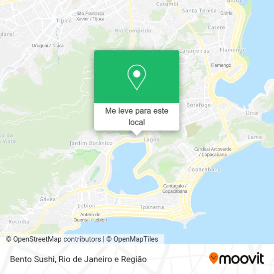 Bento Sushi mapa
