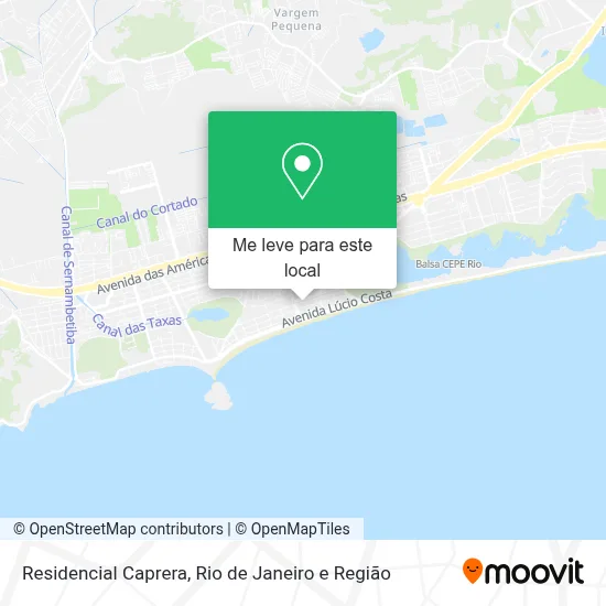 Residencial Caprera mapa