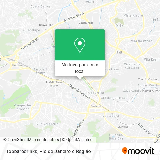 Topbaredrinks mapa