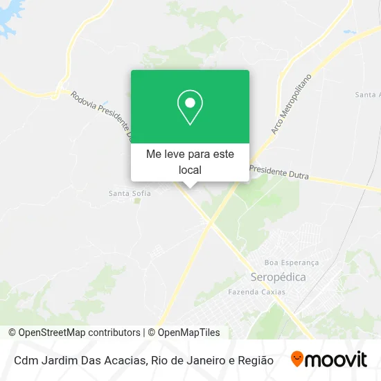 Cdm Jardim Das Acacias mapa