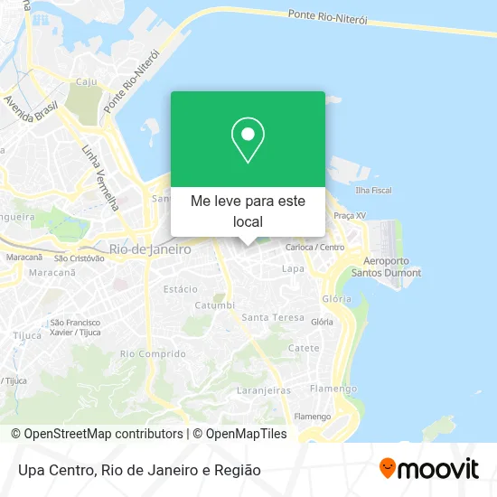 Upa Centro mapa