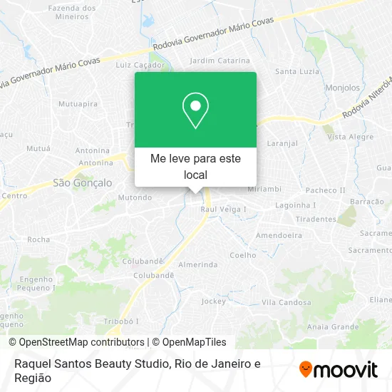 Raquel Santos Beauty Studio mapa