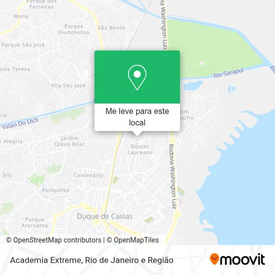 Academia Extreme mapa