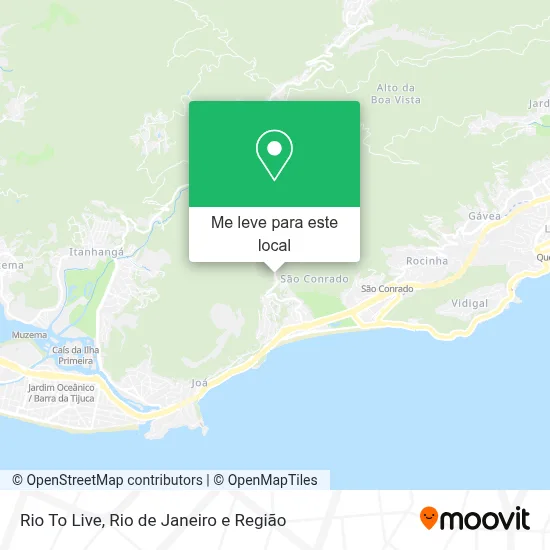 Rio To Live mapa