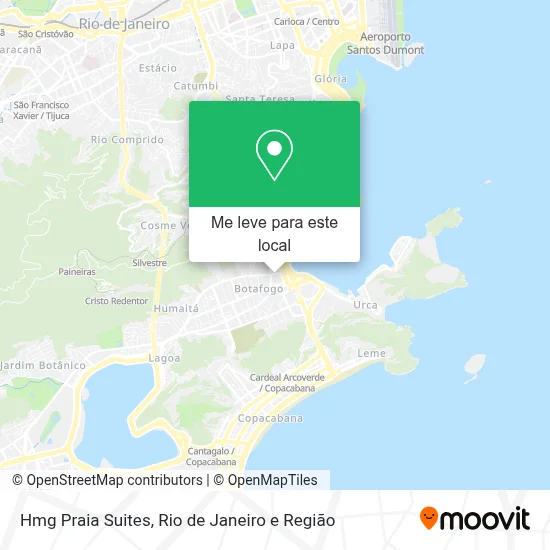 Hmg Praia Suites mapa