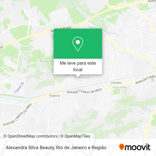 Alexandra Silva Beauty mapa