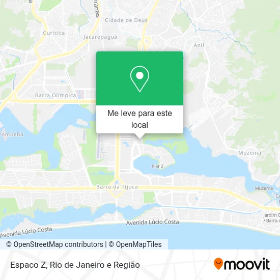 Espaco Z mapa