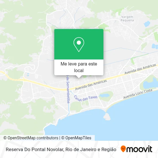 Reserva Do Pontal Novolar mapa